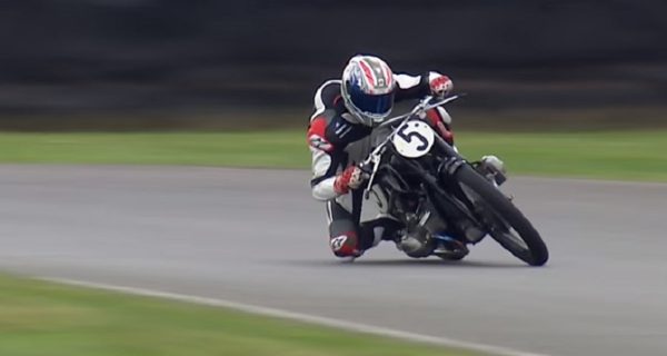 Troy Corser on a 1935 BMW RSS at Goodwood